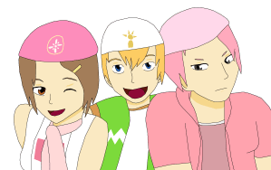 Request - TK, Kari, and Aelita