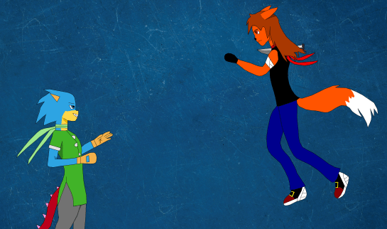 Dark Form Dragon vs Aaron